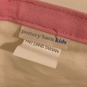 Pottery Barn Kids Pink Canvas Storage